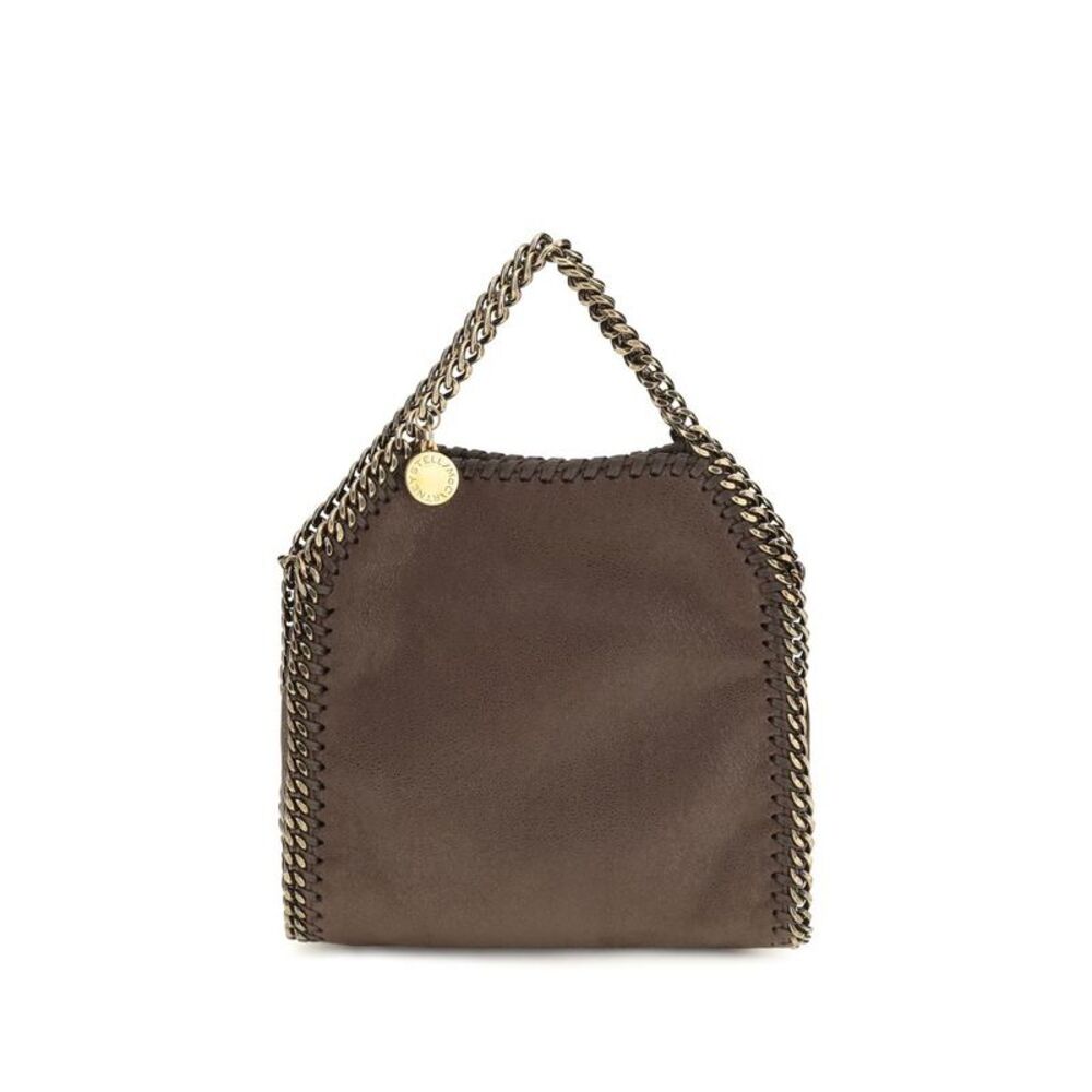 Stella McCartney Brown Suede Leather Women's Handbag
